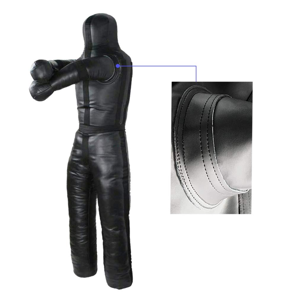 Aoneky Box-Dummies 1.8M, Filled Weight Up to 65KG - Grappling Dummy Punching Bag for Boxing, MMA, Judo, Martial Arts, Jiu-Jitsu, Wrestling (unfilled)
