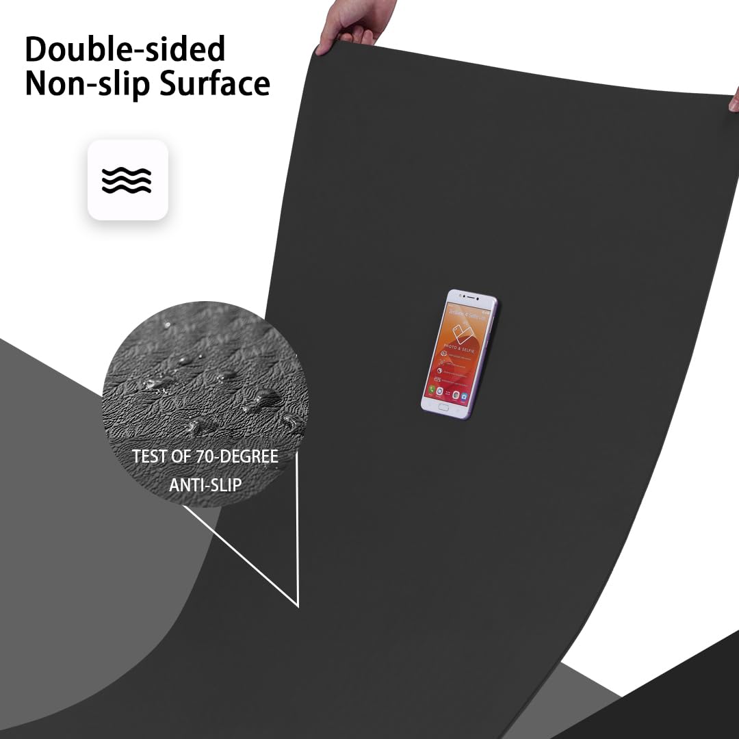 Good Night Yoga Mat, Exercise Mat, Workout, Pilates, Fitness Mat for Men and Women, Non-Slip, Thick, 6mm, High-Density Gym Mats with Carrying Strap, TPE