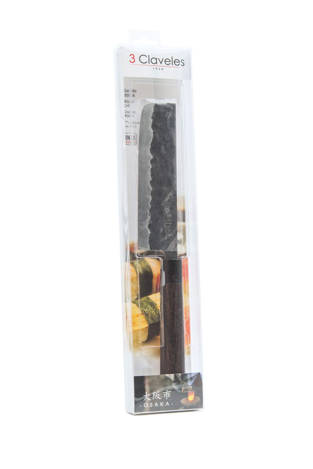 3 Claveles Osaka Japan Usuba Knife 18 cm Wood