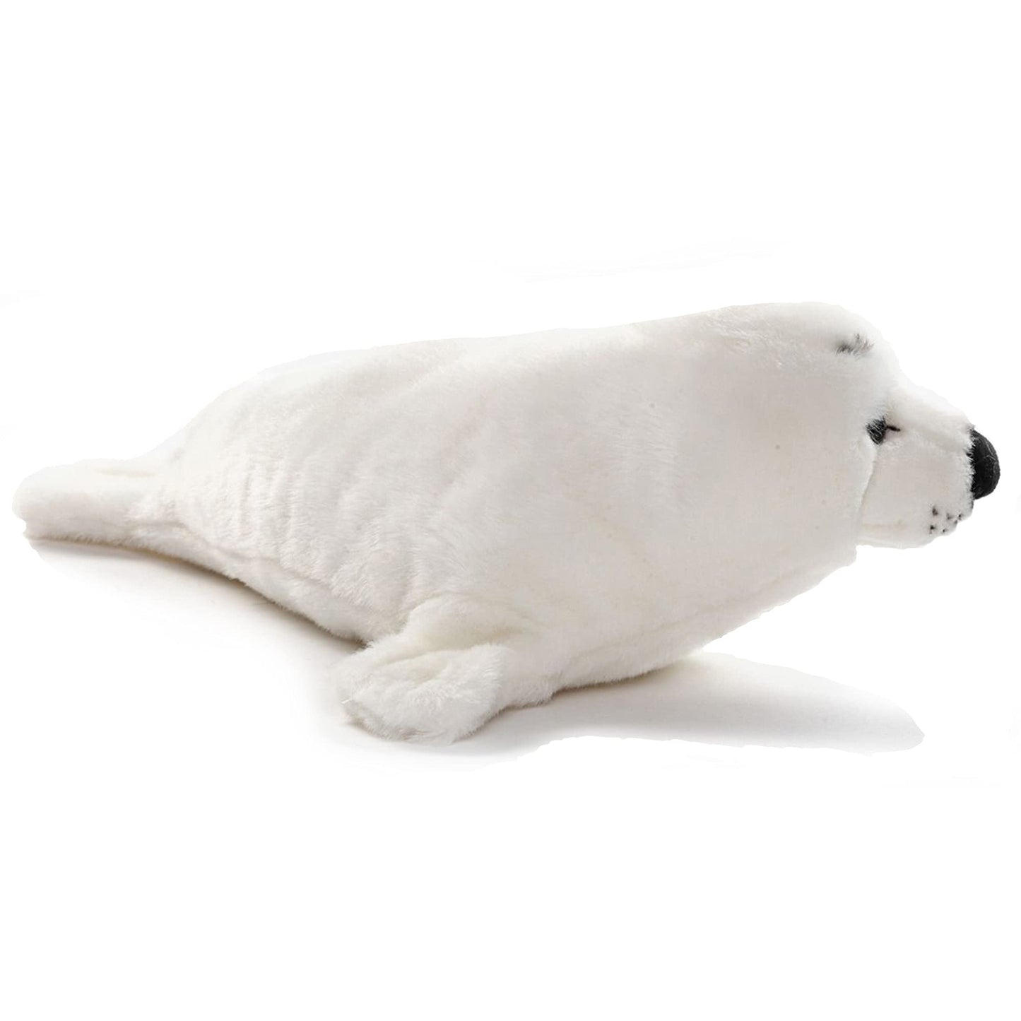 University Toys - 18 inch (length) - White Seal - Plush Seal - Stuffed Animal, Cuddly Toy