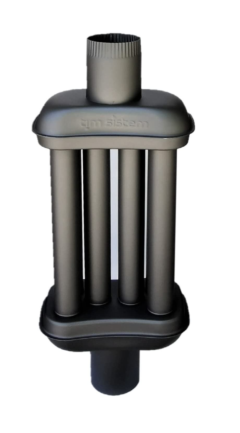 TimSistem 120mm exhaust heat exchanger air heat exchanger chimney pipe smoke gas cooler exhaust pipe diameter (80 cm)