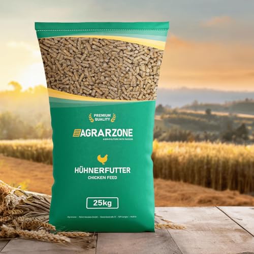 Agricultural zone chicken feed against mites pellets 25 kg - Austrian chicken feed pellets - Effective protection against mites - 100% GMO-free with AMA quality seal.