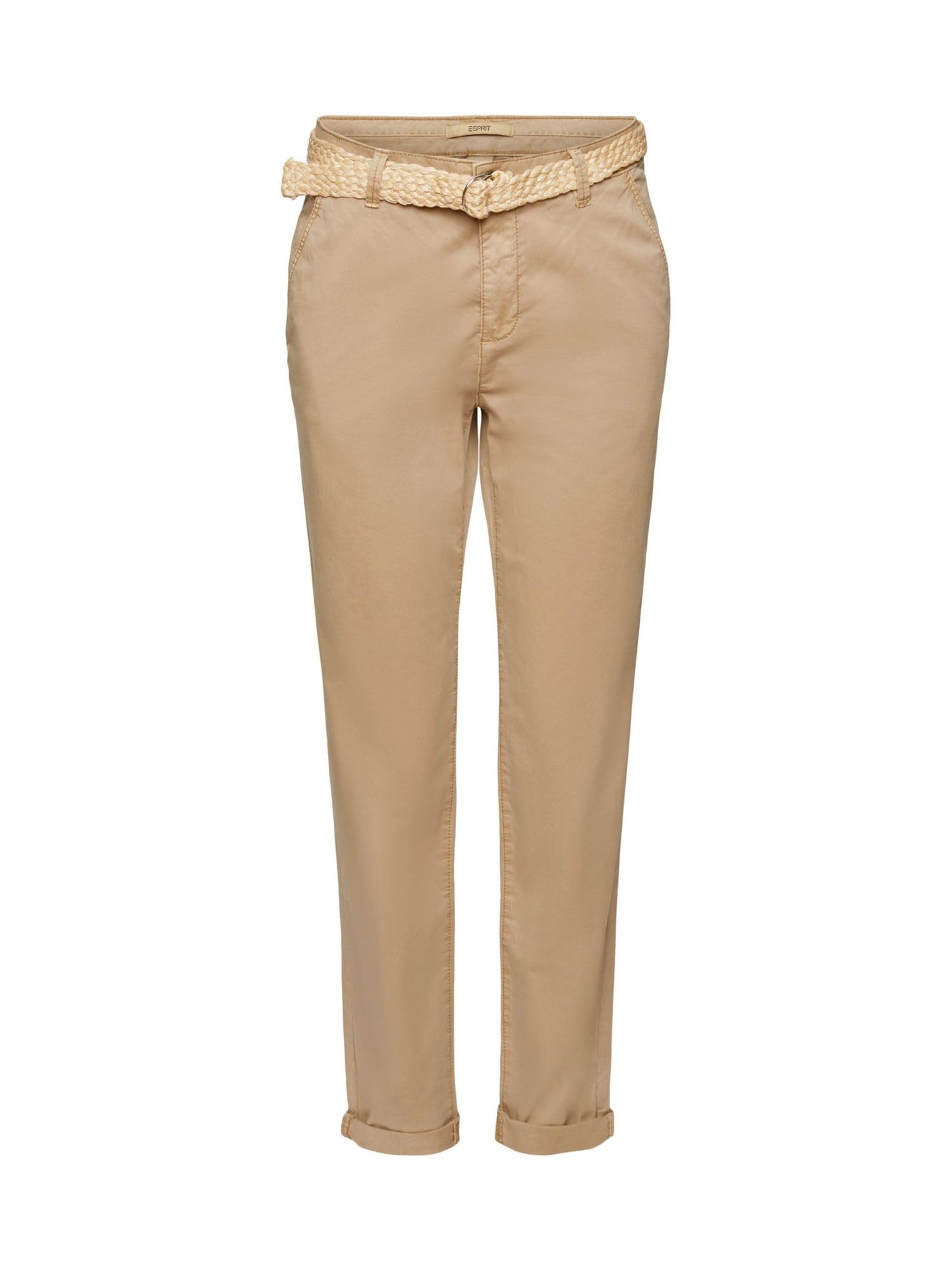 ESPRIT Women's 993EE1B312 Pants, 240/Taupe, 32W/32L