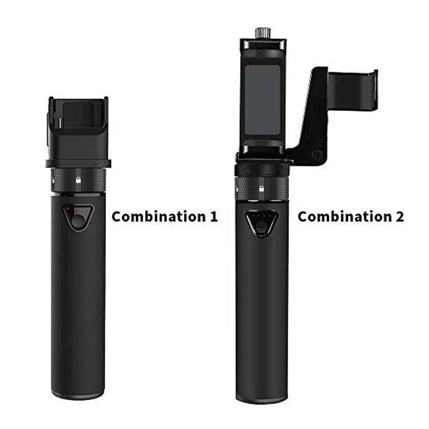 Smatree portable charging station with tripod for DJI OSMO Pocket 2/DJI OSMO Pocket, smartphone holder, accessories for Osmo Pocket and smartphone.