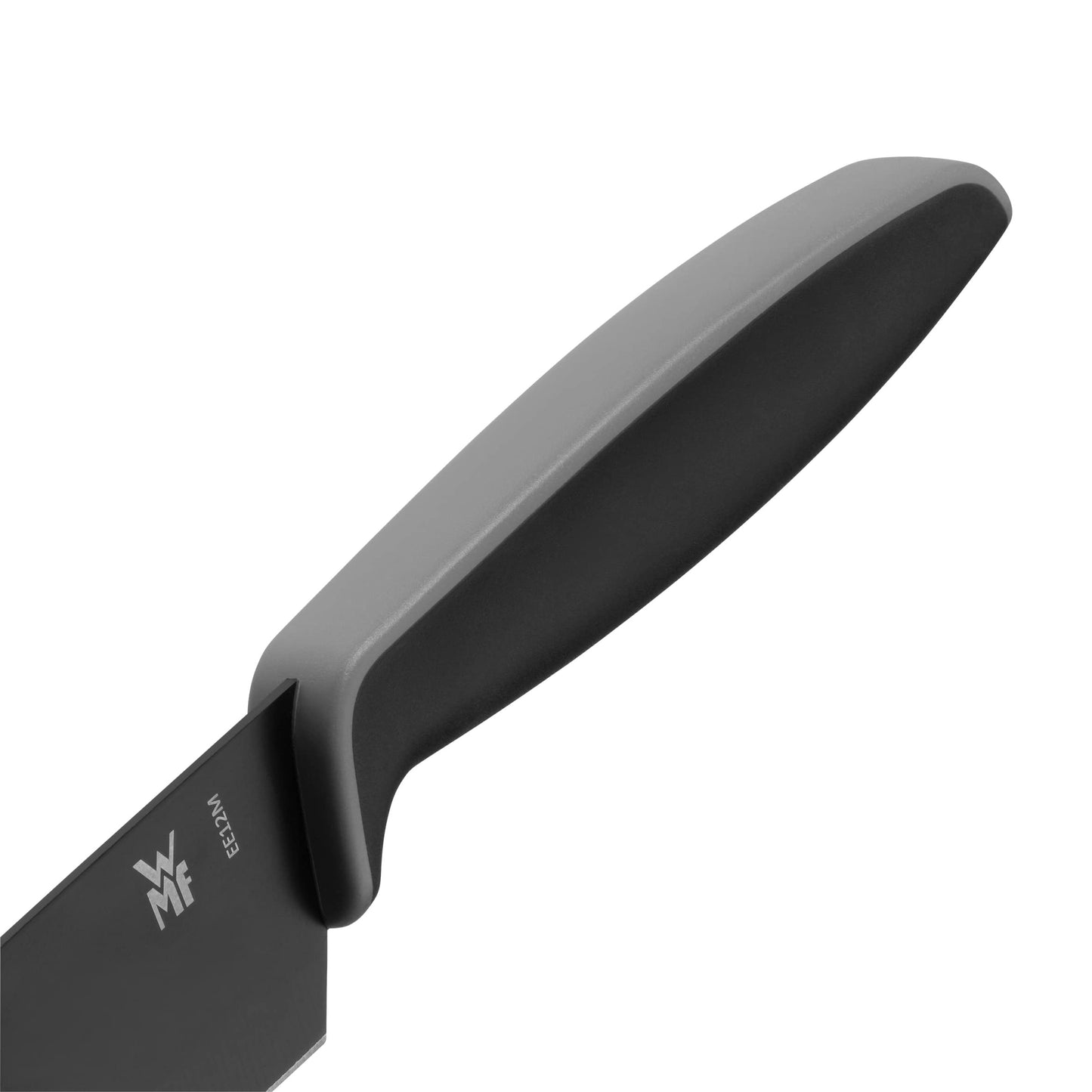 WMF 12-piece steak cutlery set for 6 people & 2-piece Touch knife set, kitchen knives with protective cover, special non-stick coated blade steel, sharp, chef's knife, vegetable knife, black