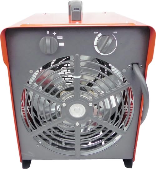 Aktobis electric heater WDH-BGP09 (9 kW / 16 A) - construction heater.