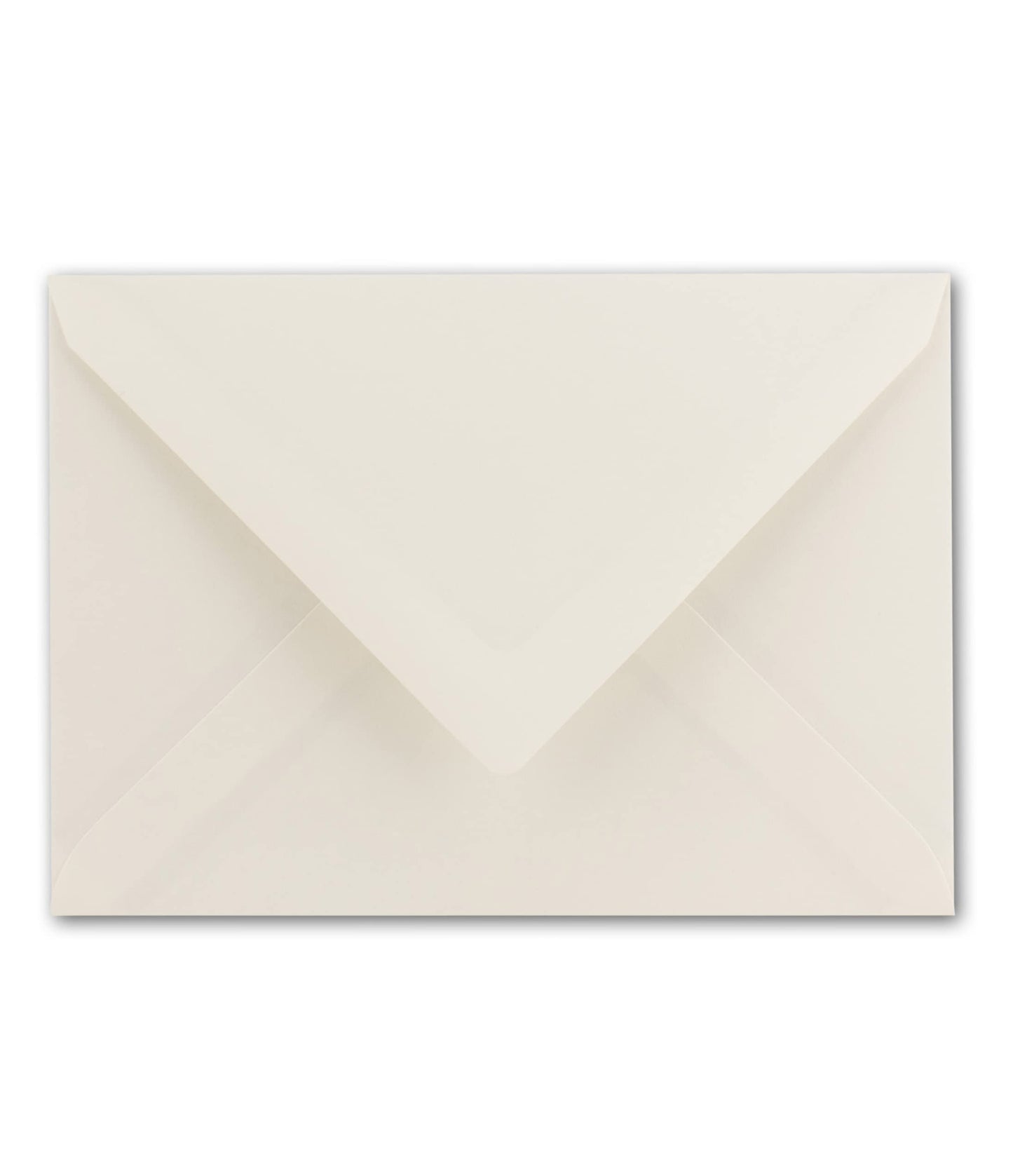 50x natural-white DIN C5 envelopes 15.7 x 22.5 cm with golden silk lining - gummed flap - blank letter envelopes - non-windowed C5 format envelopes - Brand: FarbenFroh by GUSTAV NEUSER