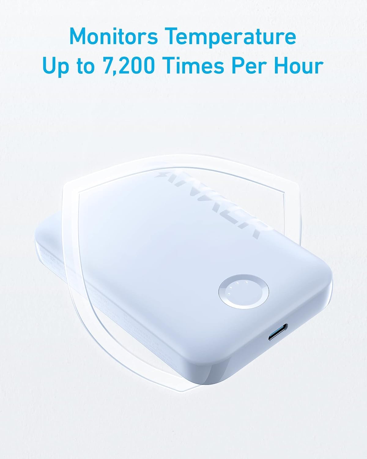 Anchor 321 Magnetic Battery (PowerCore Magnetic 5K) 5000mAh Magnetic Wireless Power Bank, Compatible with iPhone 14/14 Pro/14 Plus/14 Pro Max, iPhone 13, and 12