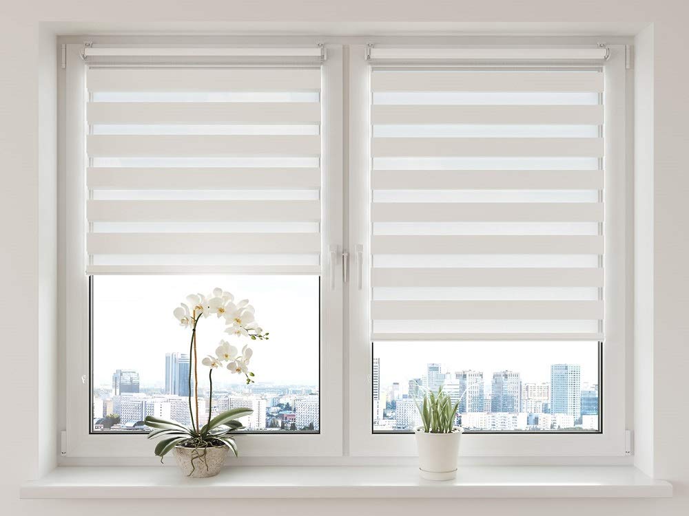 Double roller blind clamp fix without drilling 110cm x 130cm red duo roller clamp blind sun protection blind window blind for windows & doors zebra blind side pull blind.