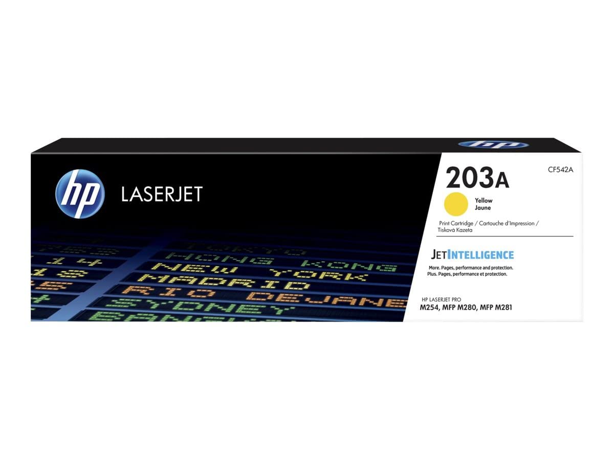HP 203A (CF542A) Original Yellow Toner for HP LaserJet Pro M254
