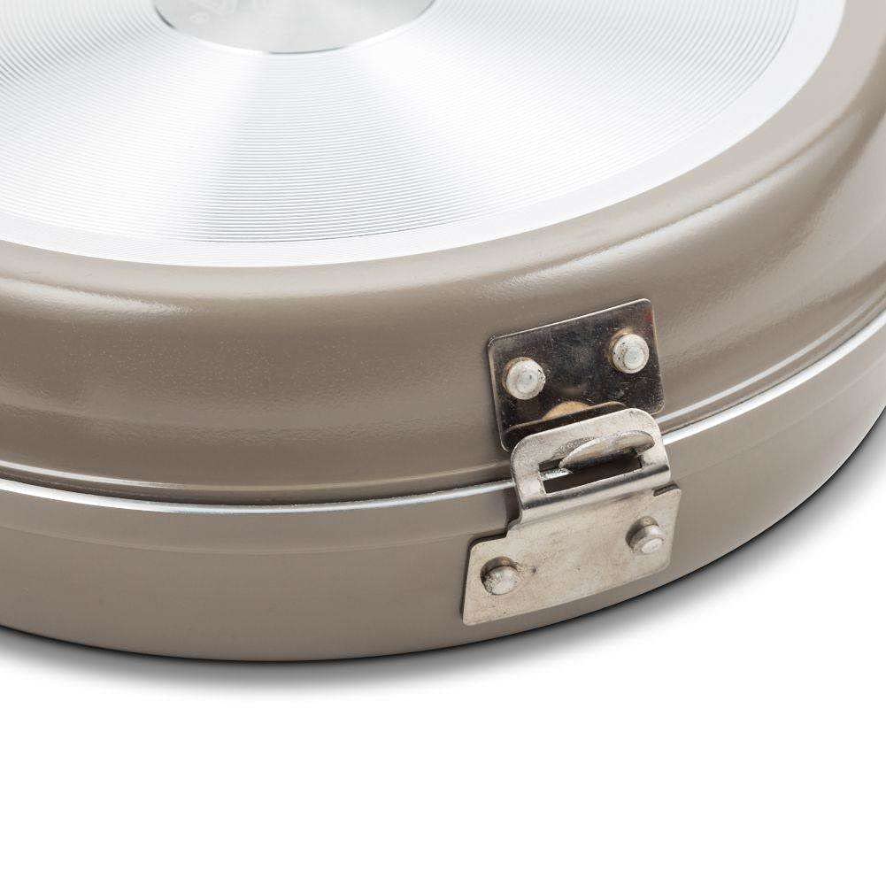 NAVA Double-Sided Pan with Handle | Ø 25 cm | Double-Sided Skillet for Pancakes and Omelets | Dishwasher Safe | Suitable for Gas, Electric, Ceramic, and Halogen Stoves