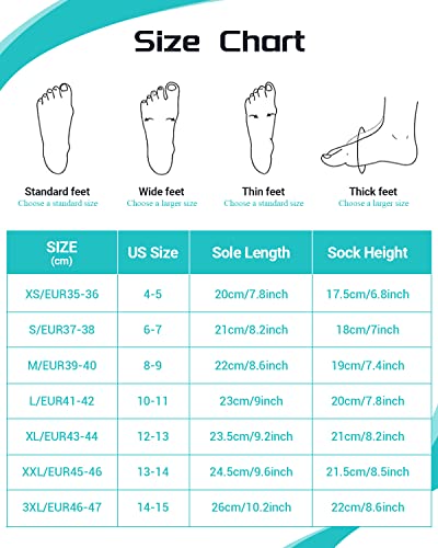 Summshall 3mm neoprene socks for men and women, keep warm neoprene socks with anti-slip sole. Durable neoprene socks ideal for water sports.