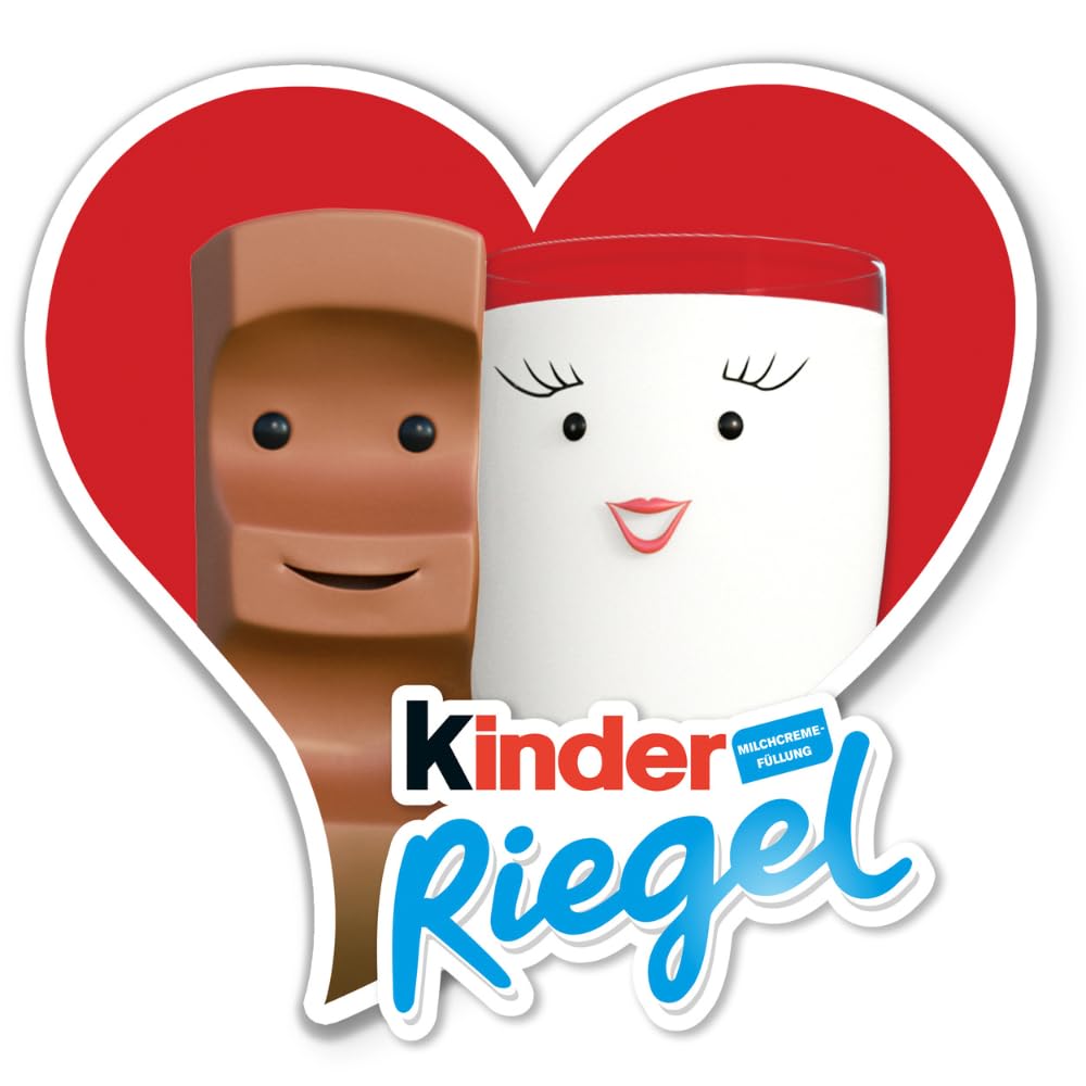 Personalized gift with name - XXL Kinder chocolate bar for men and women. Includes 3 x 10-pack of Kinder chocolate bars (630g). Great birthday present!
