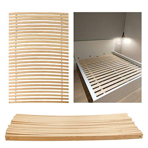 Jopassy slatted frames 2X slat base roll slatted frame 90x200cm 28 slats floor bed up to 200 kg loadable adjustable pre-assembled wooden slats bed frame replacement slats for floor