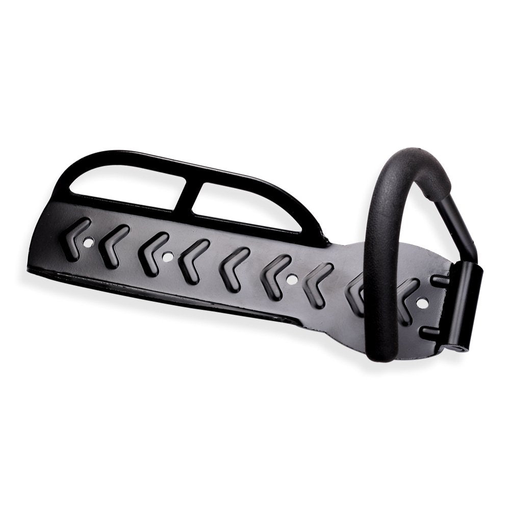 Schramm® 4-Piece Bike Wall Mount in black for 4 bikes. Wall brackets for bike storage.