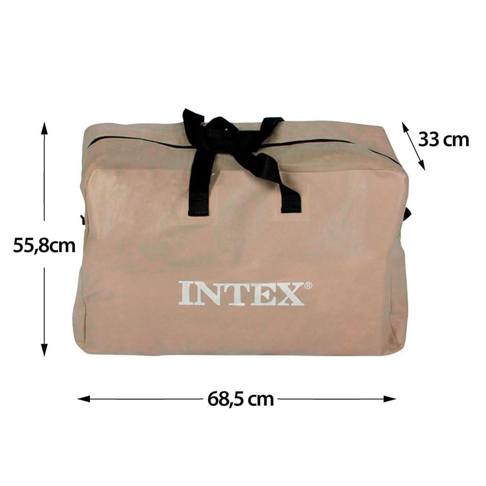 Intex Excursion 4 Set Inflatable Boat - 315 x 165 x 43 cm - 3-piece - Multicolored