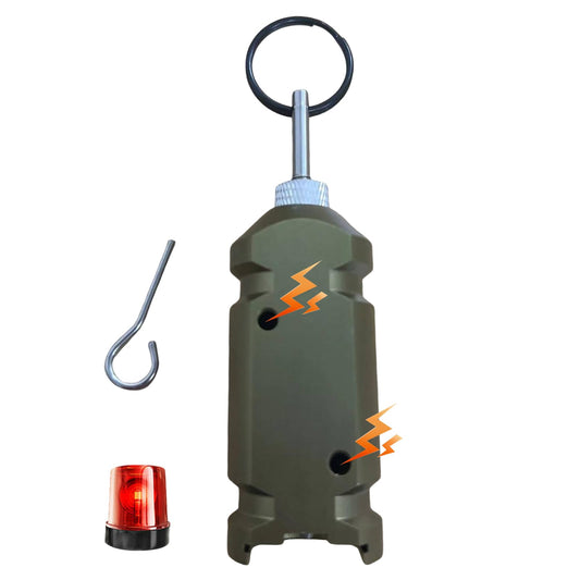 Perimeter Trip Alarm, Perimeter Trip Alarm 12 Gauge tripwire alarm device for buildings yards camping gear Green