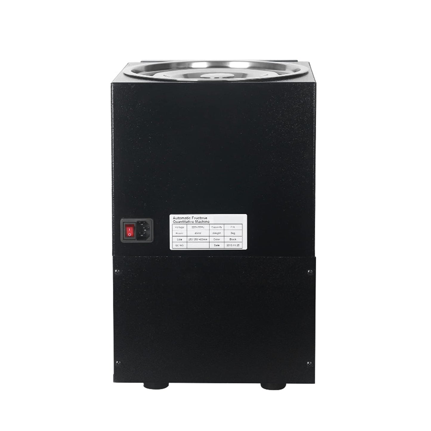 7.5L Fructose Quantitative Dispenser Machine Bubble Tea Fructose Dosing Machine Fructose Dispenser Syrup Dispenser Stainless Steel Fructose Outlet Sugar Dispenser for Milk Tea Coffee