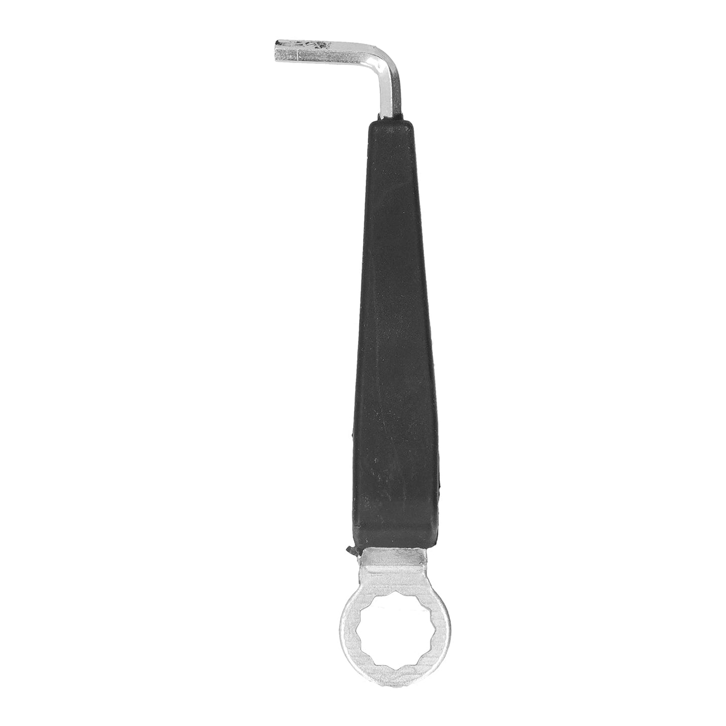 Kadimendium double head nibbler 360° adjustable versatile drill attachment metal cutter double head sheet nibbler for straight, curves, and circular cuts.