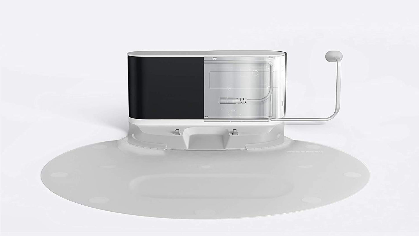 Roborock S6 vacuum and mop robot (2000Pa suction power, 180min battery life, 480ml dustbin, 140ml water tank, 67db noise level, Adaptive route algorithm, App and voice control) White.