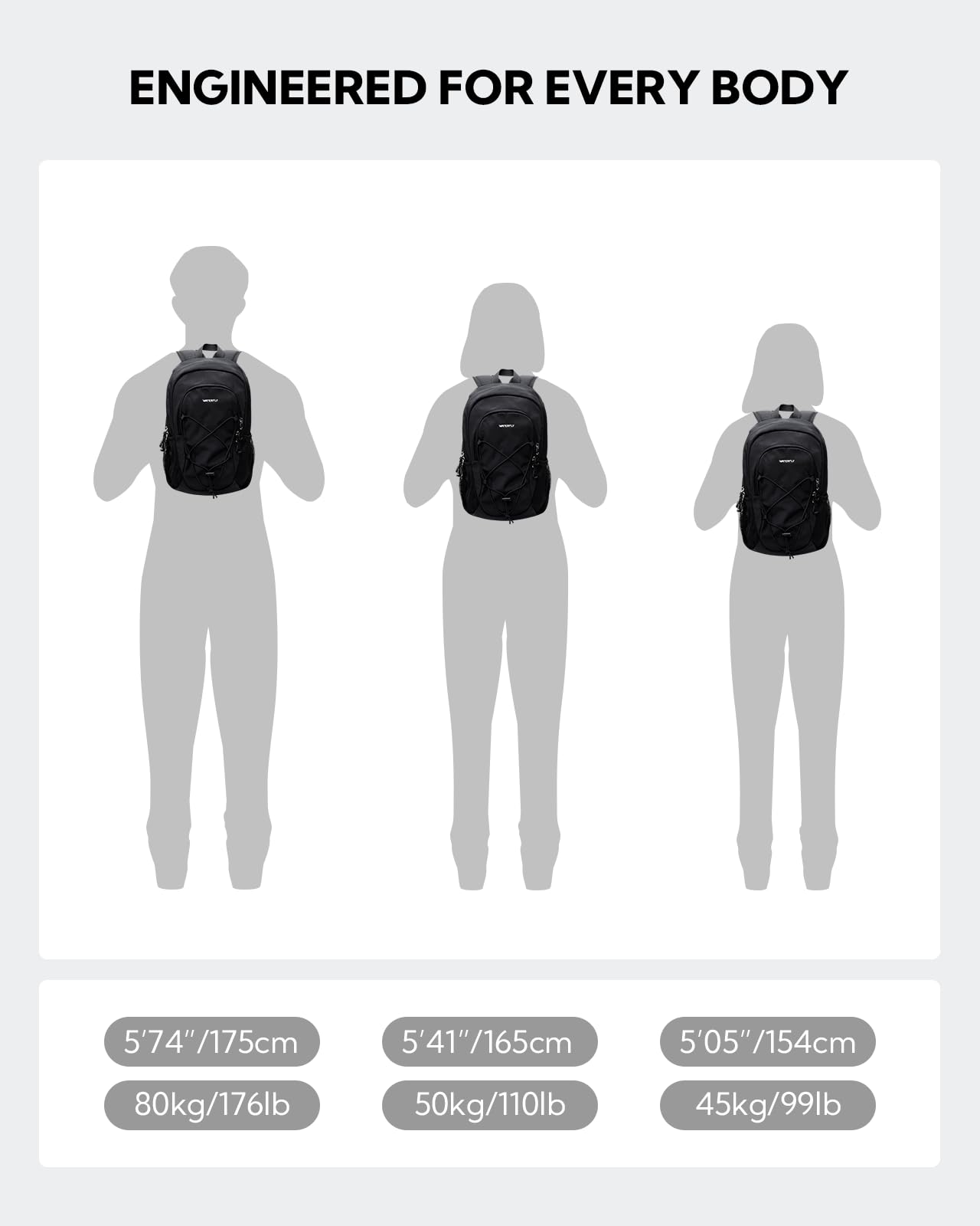 WATERFLY small backpack hiking backpack 12L: Lightweight daypack mini sports backpack outdoor daypack with detachable chest strap for hiking travel camping biking men women