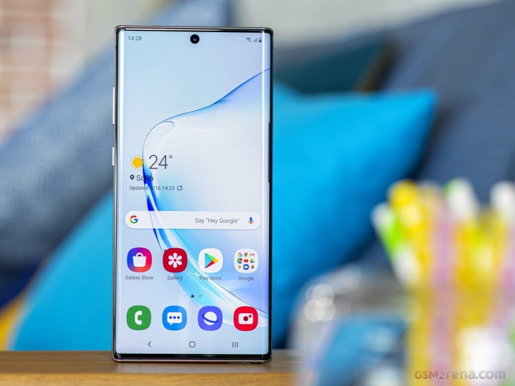 Samsung Galaxy Note 10+ Plus 4G Dual-SIM Smartphone (17.2cm (6.8 inches) 256/512 GB storage, 12GB RAM, Li-Ion 4300 mAh, Android 9 to 12 - German Version (256 GB, Black)