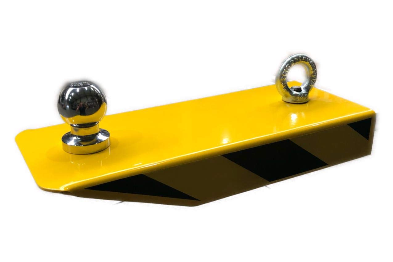 Forklift maneuvering aid with ball head #28