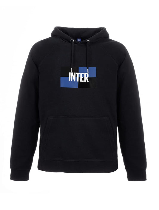 Inter New Logo Hooded Sweatshirt Unisex - Adult