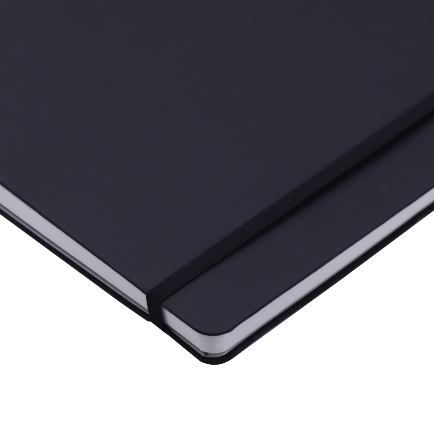 Amazon Basics Unlined Notebook, Softcover, XL Size, 25 x 20 cm, Black