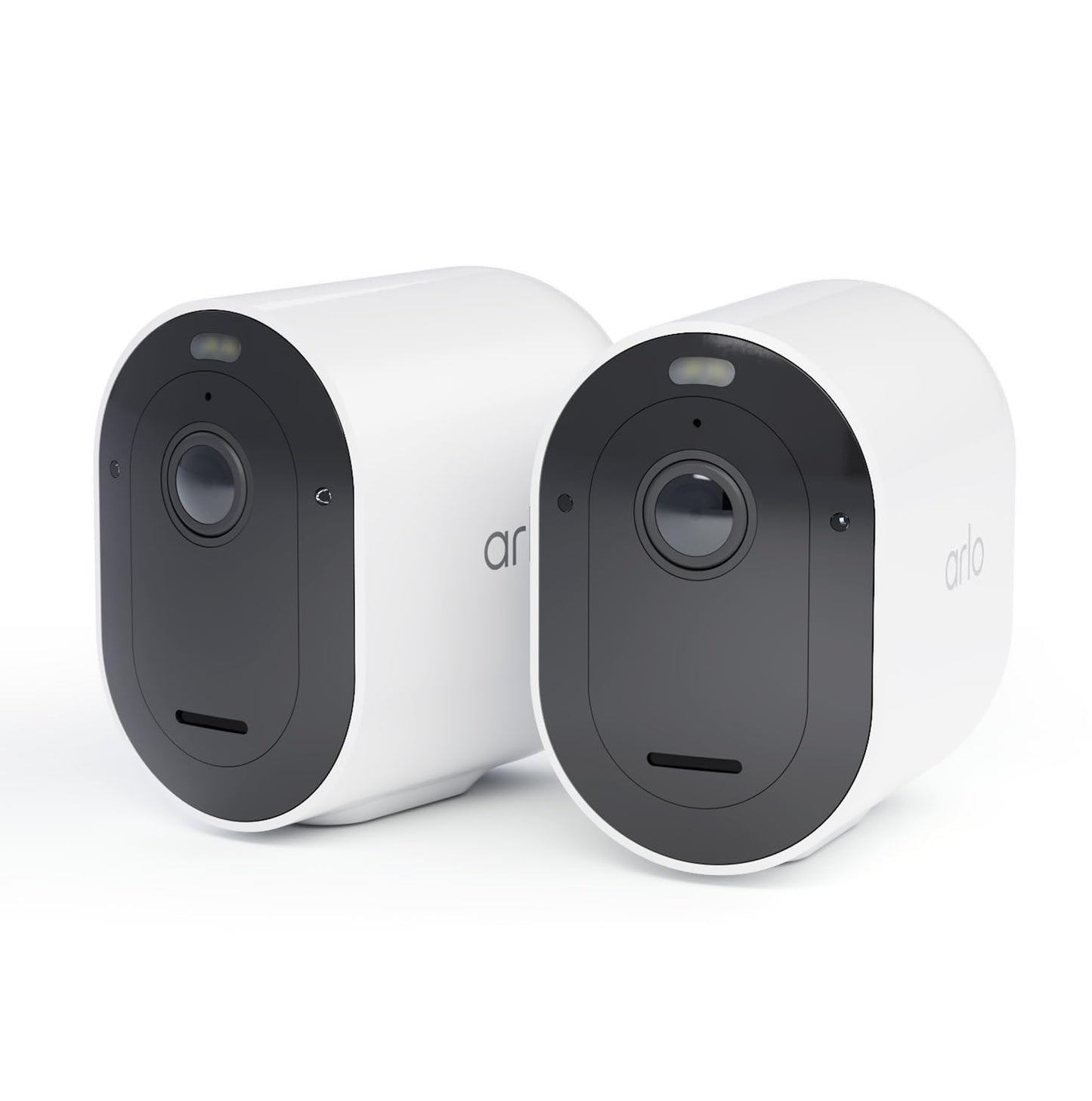 Arlo Pro 5 outdoor wireless surveillance camera X3 + certified SmartHub, 2K UHD, Black, Enhanced color night vision, 160° field of view, 2-way audio, with Secure Plan trial period