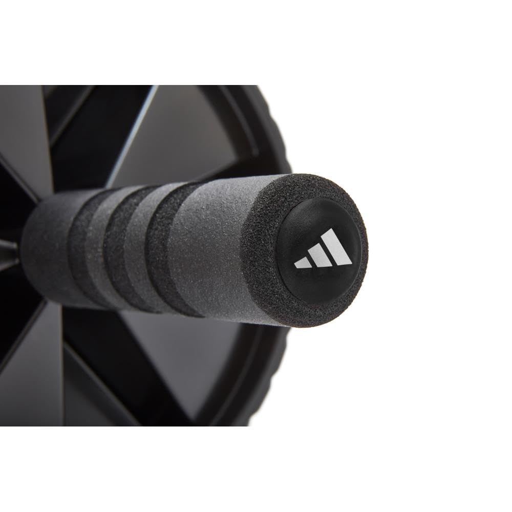 adidas exercise wheel, Black, One Size, ADAC-11404.