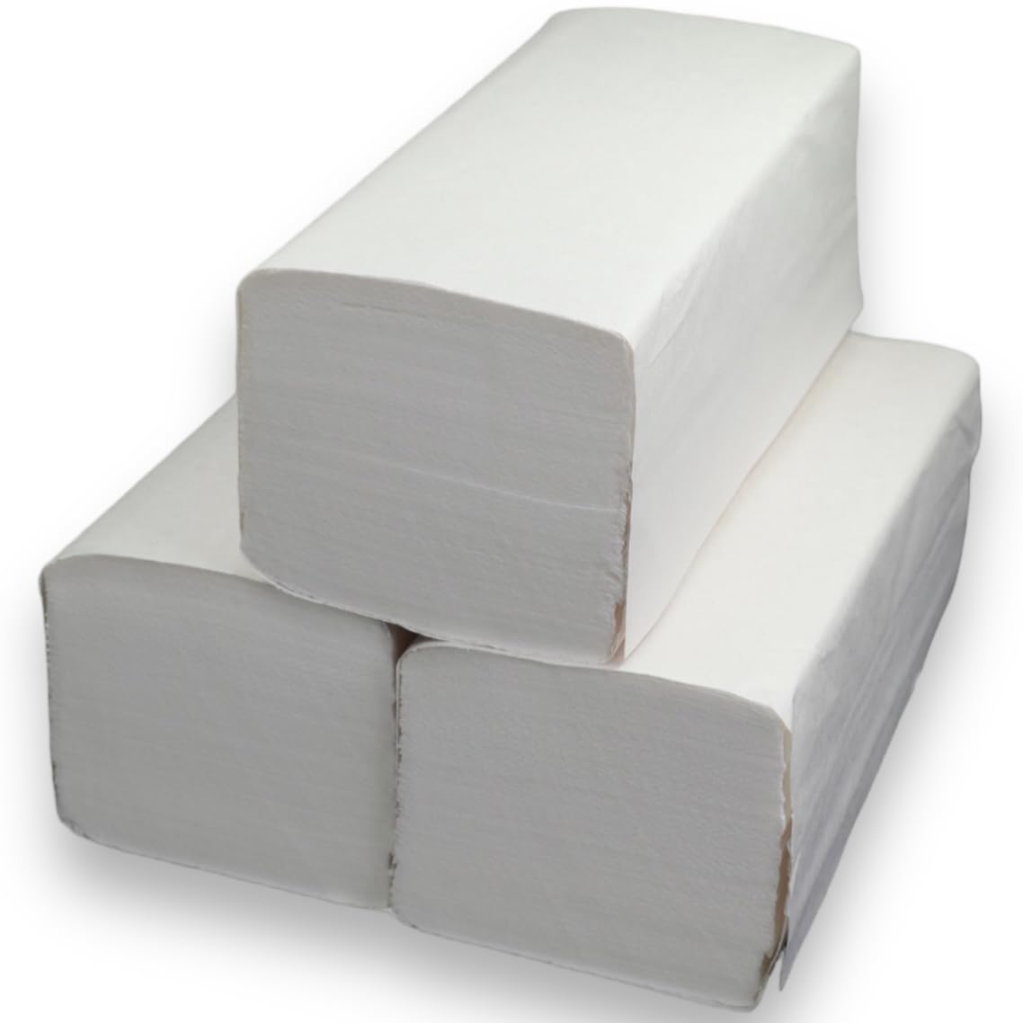 4000 sheets of premium white folded paper towels, 2-ply, 25 x 23 cm, ZZ-Fold
