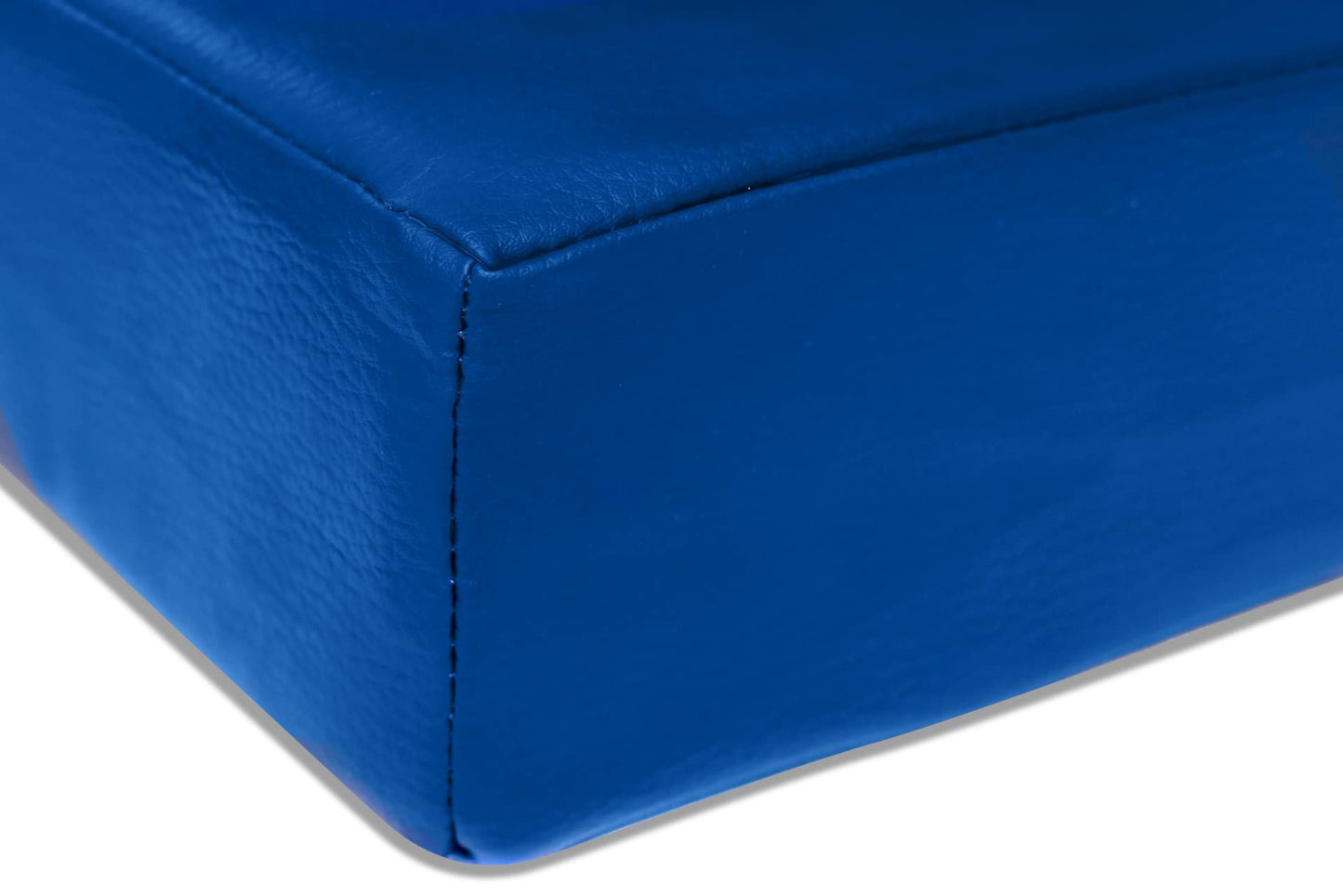 Jeflex - Blue soft floor mat & gymnastics mat 100 x 70 x 8 cm MADE IN GERMANY/Children's gymnastics mat/space-saving fitness mat & yoga mat/thick sports mat for kids' room