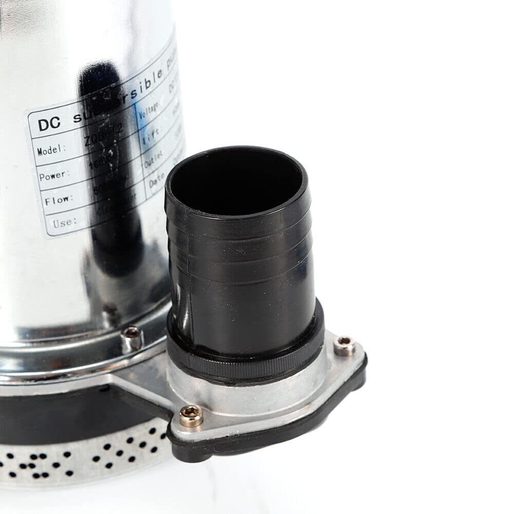6000L/H Water Pump DC Submersible Pump For Dirty Water Sewage Pump Stainless Steel Pump Housing Aquaculture Pump