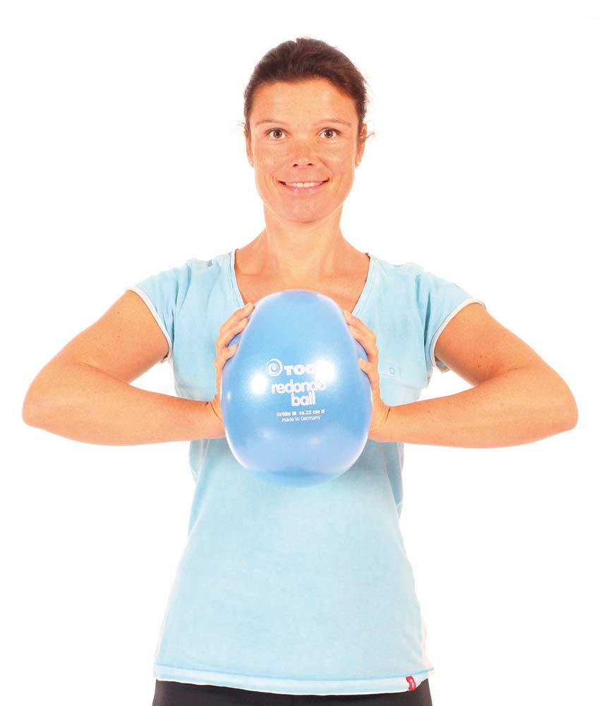 Togu Redondo Ball 22 cm blue, Gymnastics, Redondo Ball, Pilates, Yoga (pack of 2)