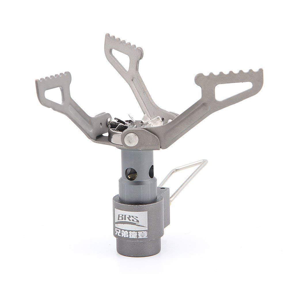 BRS BRS-3000T ultralight gas stove, 26g, titanium alloy, outdoor camping cooker, small size, portable, picnic.
