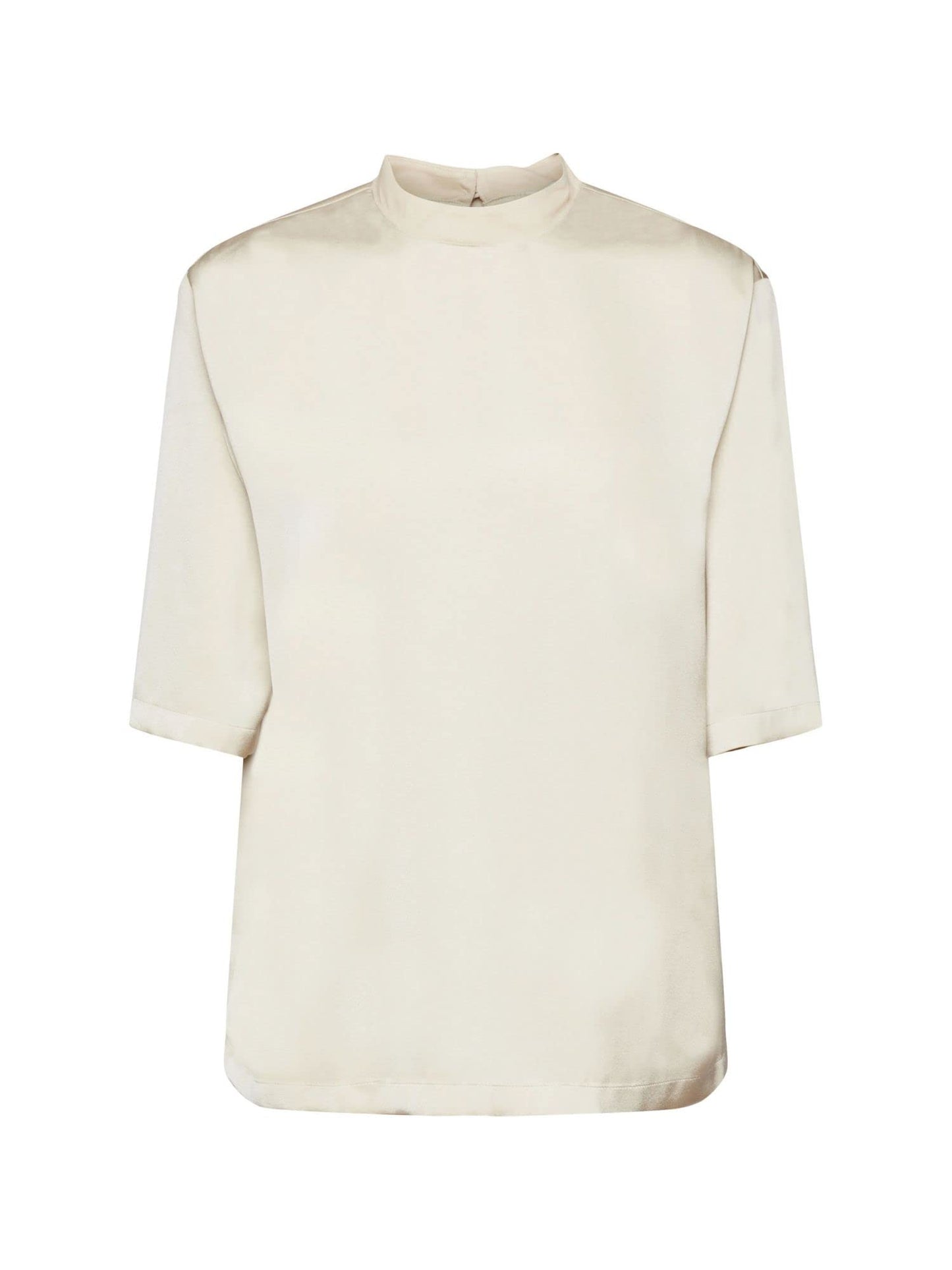 ESPRIT Women's 013EE1F303 Blouse, 260/LIGHT Taupe, S