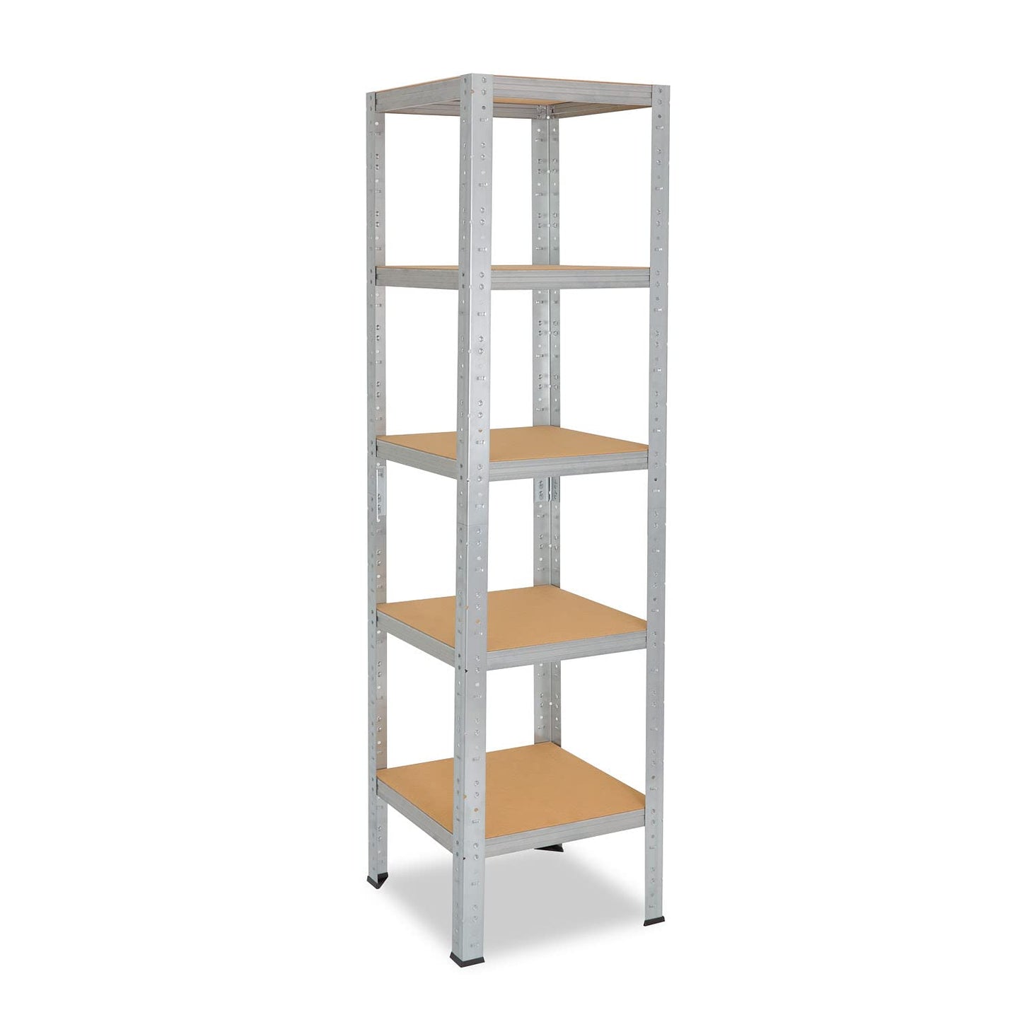 shelfplaza® 200x50x50cm Home Heavy Duty Shelving galvanized/metal shelving with 5 shelves/basement shelving metal, garage shelving, workshop shelving or storage shelf/shelving system metal with 175kg load capacity