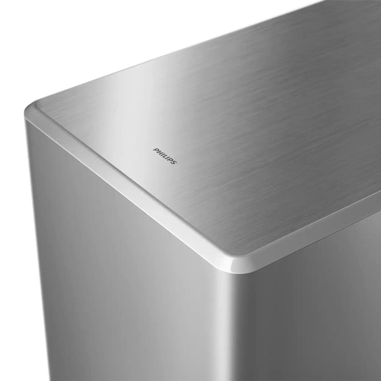 Philips TAW8506 Wireless Subwoofer, 20cm subwoofer for Philips TV, 300W max, Super Bass subwoofer for home cinema, DTS PlayFi, Dimensions: 24 x 39 x 40 cm, Silver design, TAW8506/10