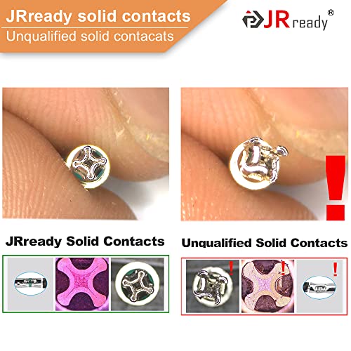 JRready DT Series Connector 12 Pin Gray Waterproof Electrical Wire Connector Plug Receptacle with Round Contact and Seal Plug, 3 Sets
