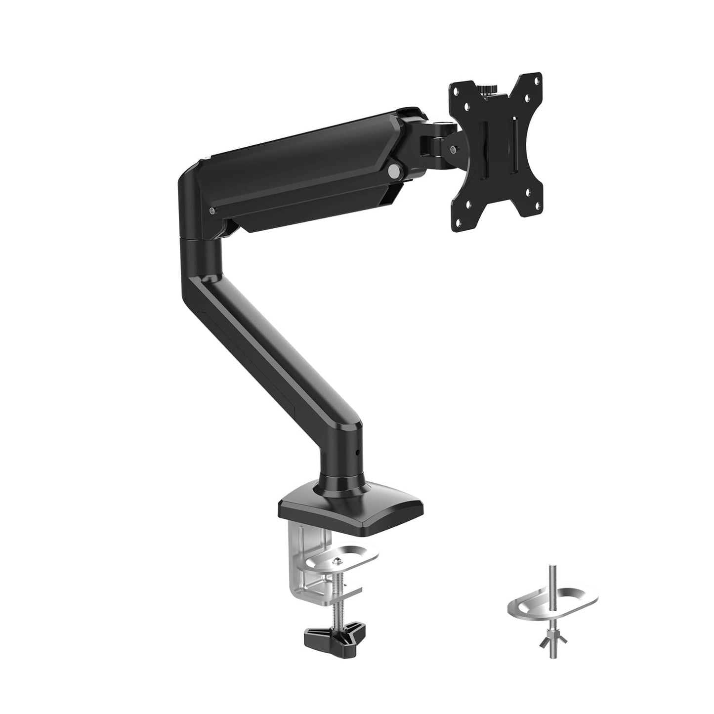 GRIFEMA Monitor Mount, for 13-32 inch Screen, Monitor Stand, Height Adjustable, Rotatable Monitor Arm, Max 9Kg, Screen Mount Vesa 75x75 / 100x100, Black