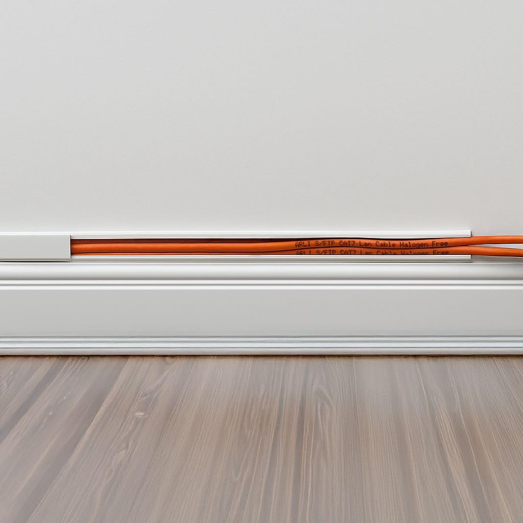 ARLI CAT 7 Ethernet Cable 100m Network Cable CAT.7 LAN Halogen-Free Installation Cable SFTP S/FTP CAT7 PIMF Cable Network Cabling Data Cable AWG23/1 Shielded Gigabit Copper Ethernet Class F 100m