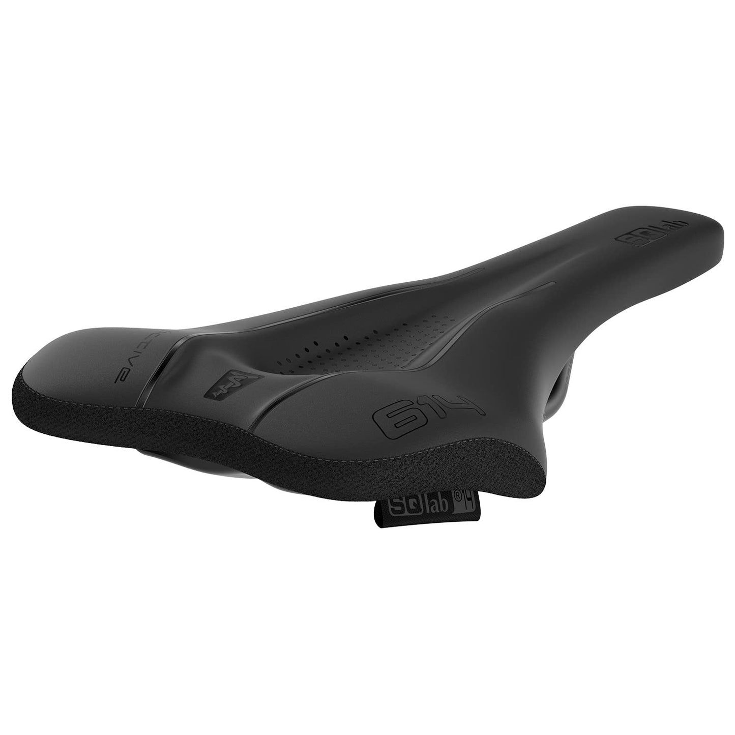 SQlab 614 Ergowave Active 2.1, Gravel & Cyclocross bike saddle SQlab, Black