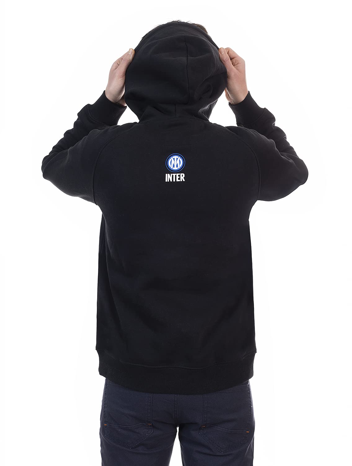 Inter New Logo Hooded Sweatshirt Unisex - Adult