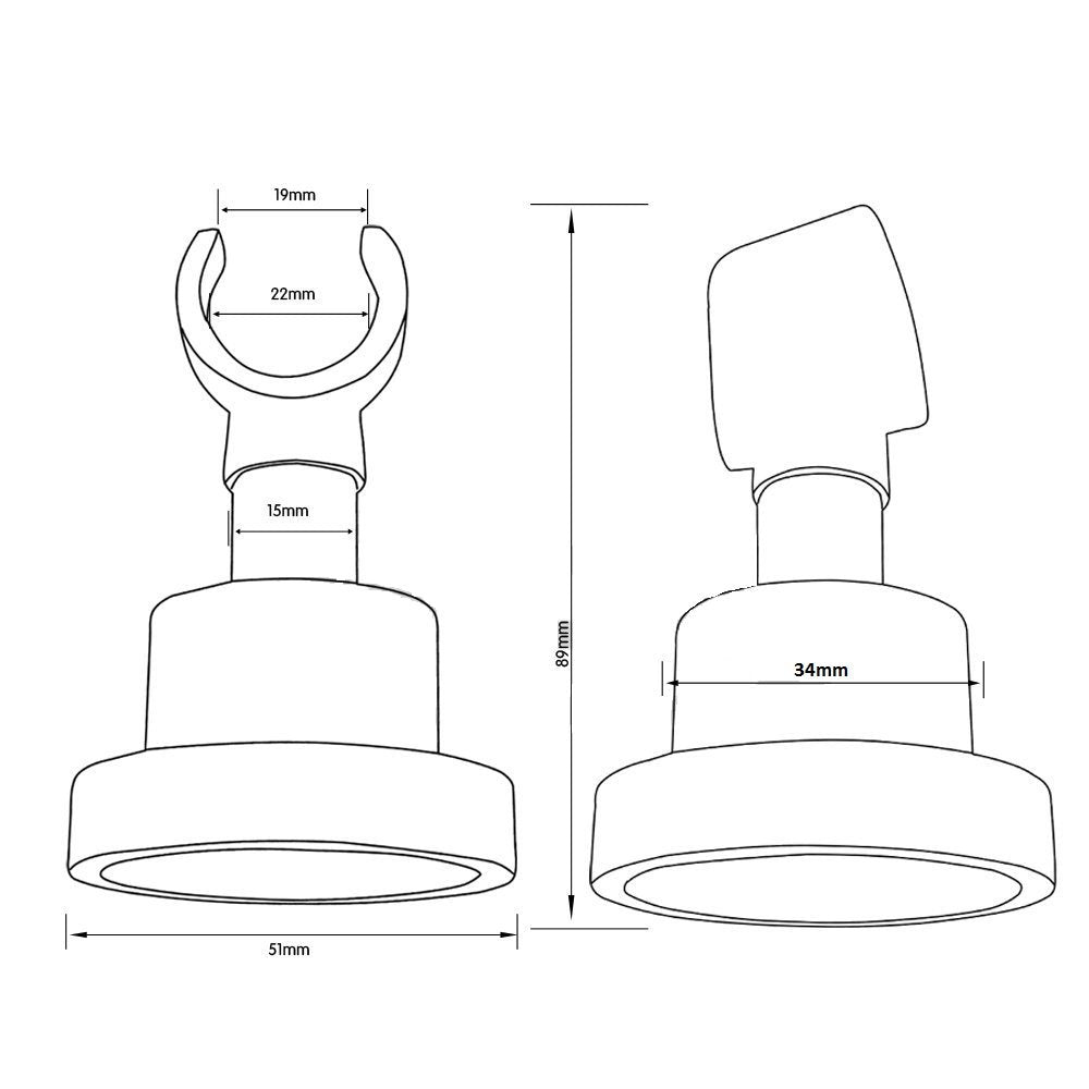 Heavy-duty stainless steel shower holder with ball joint universal model KF - B808