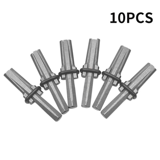 10-piece hand wedge splitter, 16mm 5/8 inch splitting wedge stone for concrete, rock, granite, marble, limestone, sandstone, slate; Industrial quality
