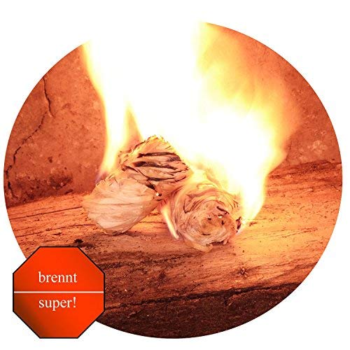 Lighter wood wool 5kg (approx. 400 pieces), fireplace starter, grill starter, firelighters, stove starter, fire starter, wood wool starter, grill starter, wood starter, fireplace starter, also available in 2kg and 10kg.