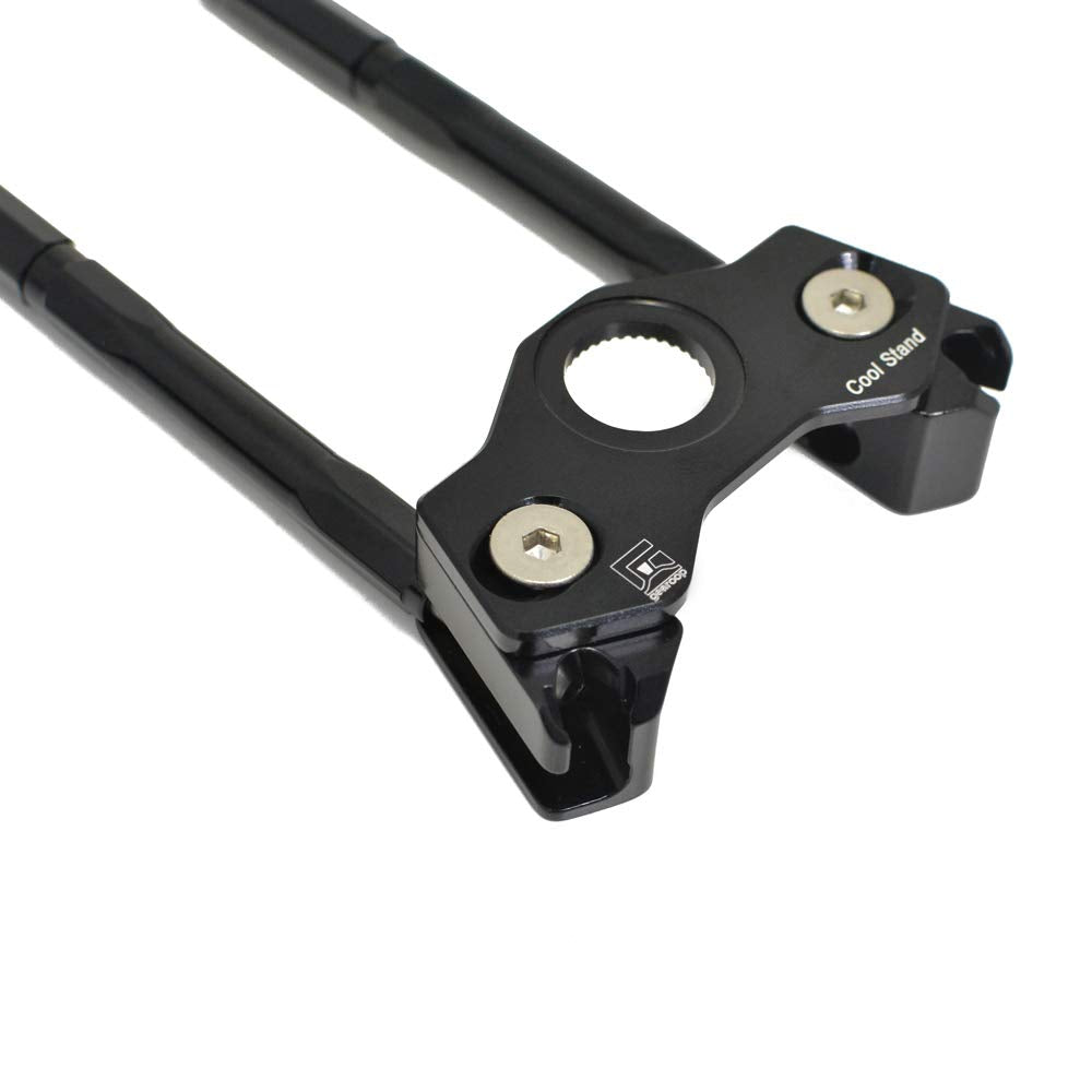 Gearoop Bicycle CoolStand Alloy Adjustable Side Stick 33-39mm, Black, ST1914