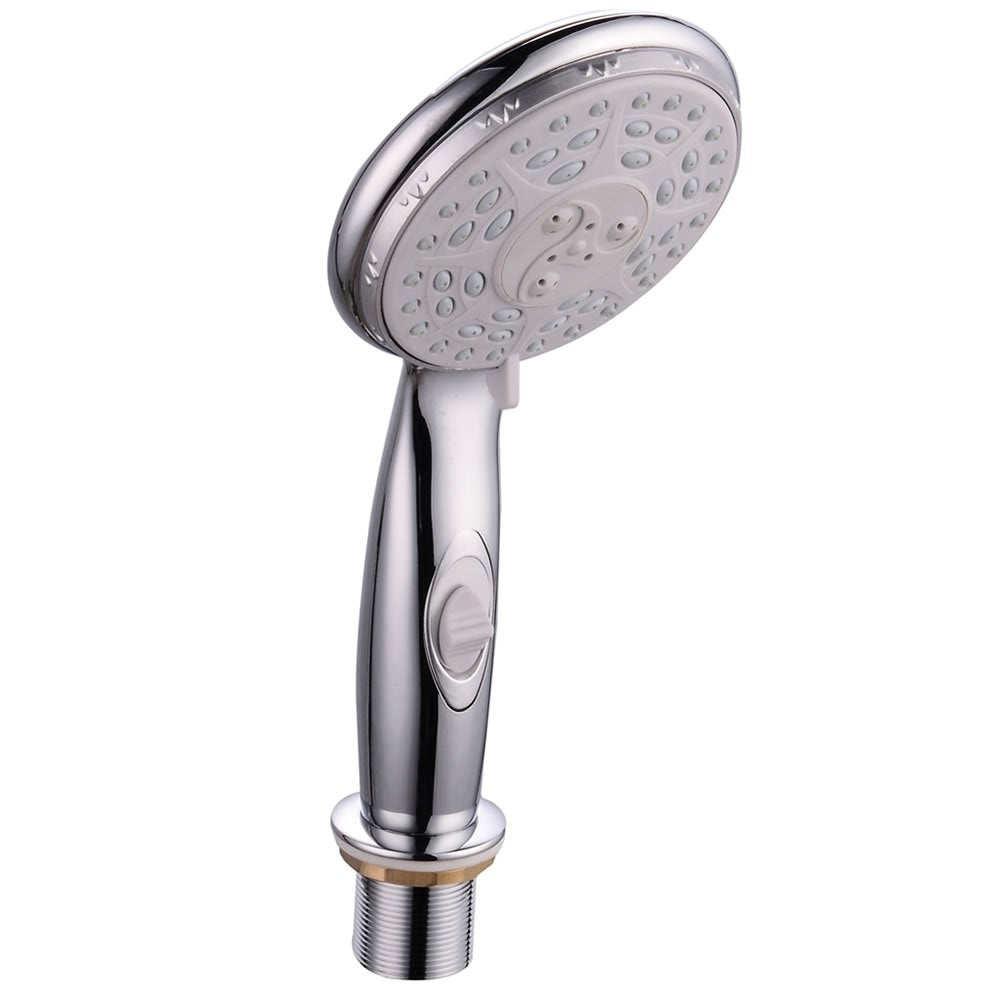 Melko Bathtub Faucet with Hand Shower 5-Hole Tub Rim Faucet Chrome Tile Edge Faucet Mounted Waterfall Bathtub Faucet