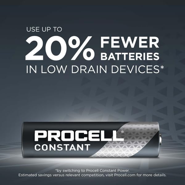 70 x Mini Duracell Procell AAA Alkaline (7 Blister cards of 10 batteries each) 70 batteries
